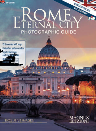 copertina Rome Eternal City. Photographic Guide. Ediz. illustrata. Con Carta geografica ripiegata