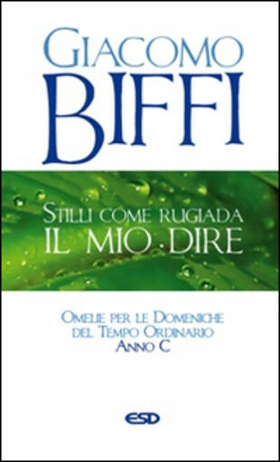 copertina Stilli come rugiada il mio dire. Omelie per le Domeniche del Tempo Ordinario. Anno C