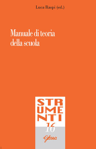 copertina Manuale di teoria della scuola