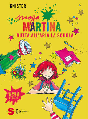 copertina Maga Martina butta all'aria la scuola