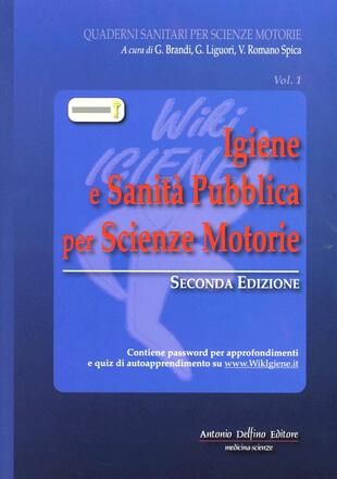 copertina Igiene e sanità pubblica per scienze motorie