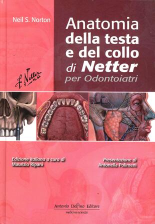 copertina Anatomia della testa e del collo di Netter per odontoiatri