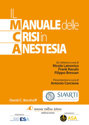 copertina Il manuale delle crisi in anestesia