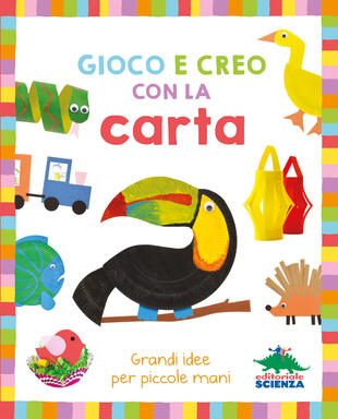 copertina Gioco e creo con la carta. Con gadget