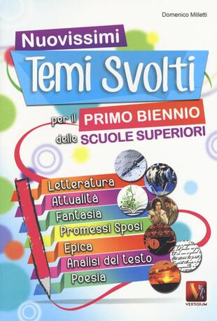 copertina Nuovisimi temi svolti per il 1° biennio delle Scuole superiori