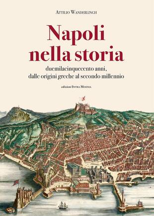 copertina Napoli nella storia. Duemilacinquecento anni, dalle origini greche al secondo millennio