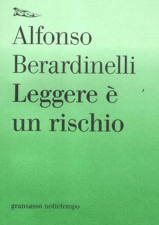 copertina Leggere è un rischio