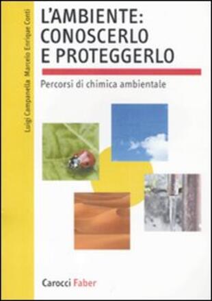 copertina L' ambiente: conoscerlo e proteggerlo. Percorsi di chimica ambientale