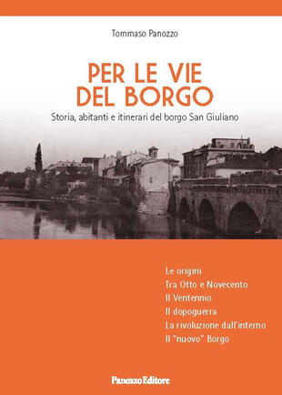 copertina Per le vie del Borgo. Storia, abitanti e itinerari del borgo San Giuliano