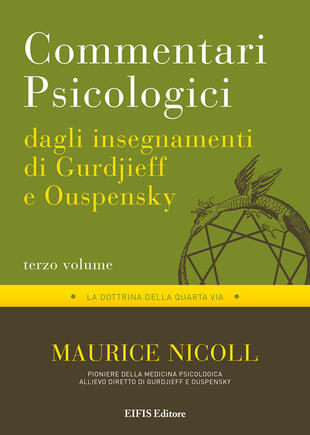 copertina Commentari psicologici dagli insegnamenti di Gurdjieff e Ouspensky. Vol. 3