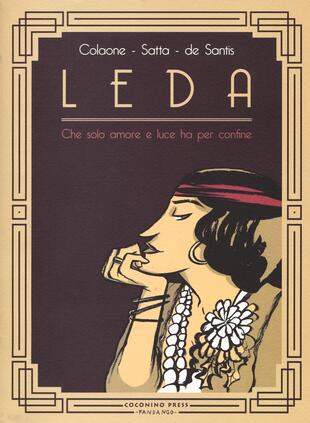 copertina Leda. Che solo amore e luce ha per confine