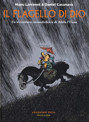 copertina Il flagello di Dio. Un'avventura rocambolesca di Attila l'unno