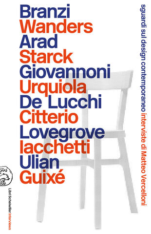 copertina Sguardi sul design contemporaneo. Interviste di Matteo Vercelloni