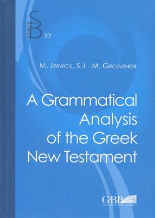 copertina A Grammatical analysis of the greek New Testament