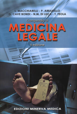 copertina Compendio di medicina legale