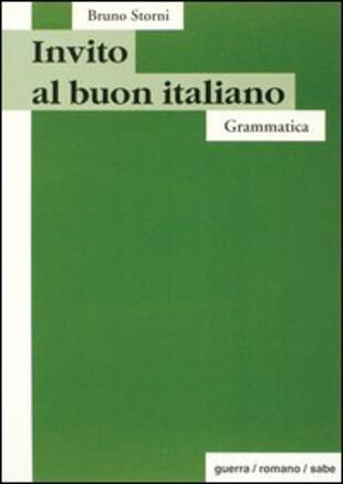 copertina Invito al buon italiano. Grammatica