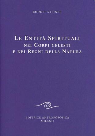 copertina Le entità spirituali nei corpi celesti e nei regni della natura