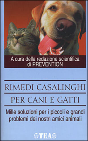 copertina Rimedi casalinghi per cani e gatti