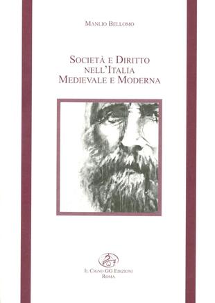 copertina Società e diritto nell'Italia medievale e moderna