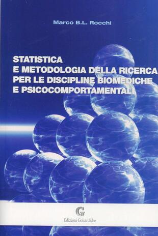 copertina Statistica e metodologia della ricerca per le discipline biomediche e psicocomportamentali