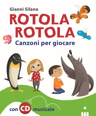 copertina Rotola rotola. Canzoni per giocare. Con CD-Audio
