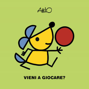 copertina Vieni a giocare? Le mini storie di Attilio. Ediz. a colori