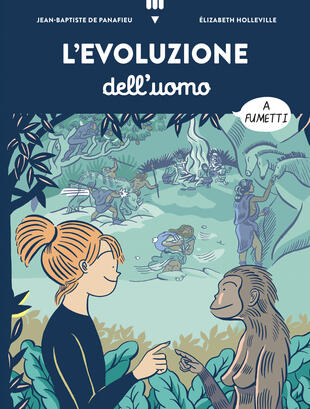 copertina L'evoluzione dell'uomo a fumetti
