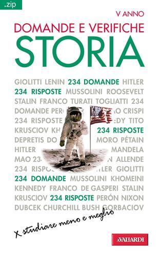 copertina Domande e verifiche. STORIA