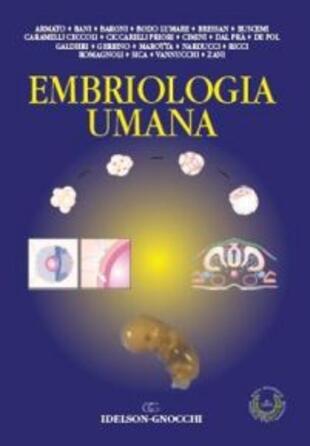 copertina Embriologia umana
