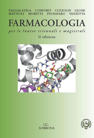 copertina Farmacologia per le lauree triennali e magistrali