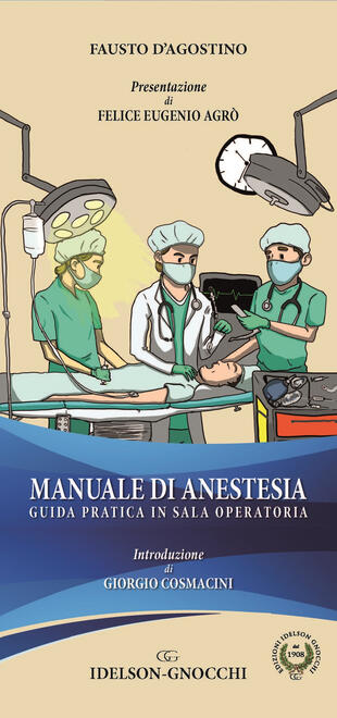 copertina Manuale di anestesia. Guida pratica in sala operatoria