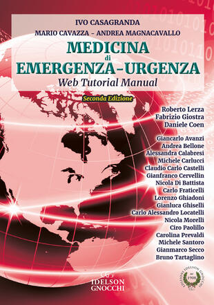 copertina Medicina di emergenza-urgenza. Web tutorial manual