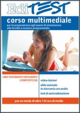 copertina Corso di preparazione multimediale per l'accesso alle facoltà a numero chiuso. Area medico-scentifica. Con DVD-ROM