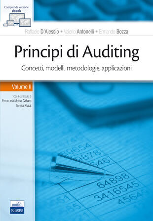 copertina Principi di Auditing. Concetti, modelli, metodologie, applicazioni