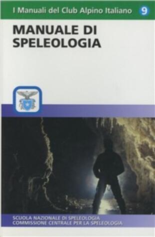 copertina Manuale di speleologia