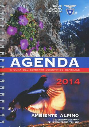 copertina Agenda 2014. Ambiente alpino, vegetazione e fauna delle montagne italiane