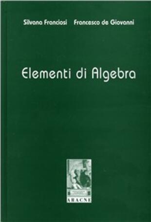 copertina Elementi di algebra