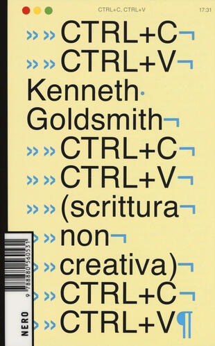 copertina Ctrl+C, ctrl+V (scrittura non creativa)