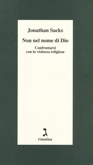 copertina Non nel nome di Dio. Confrontarsi con la violenza religiosa