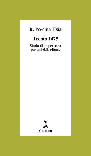 copertina Trento 1475. Storia di un processo per omicidio rituale