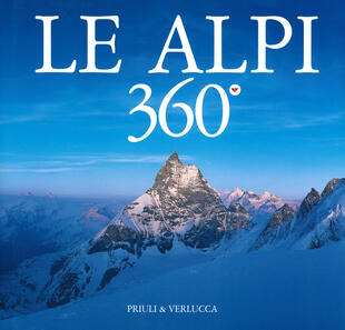 copertina Le Alpi 360º. Ediz. italiana e inglese