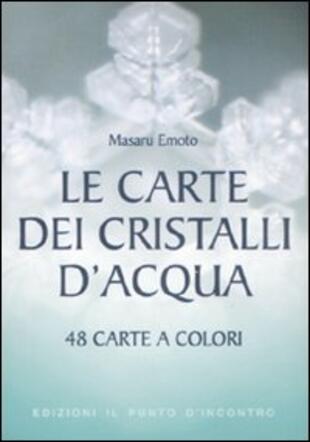 copertina Le carte dei cristalli d'acqua