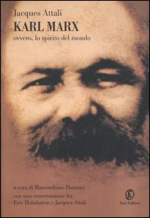 copertina Karl Marx. Ovvero, lo spirito del mondo