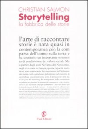 copertina Storytelling. La fabbrica delle storie