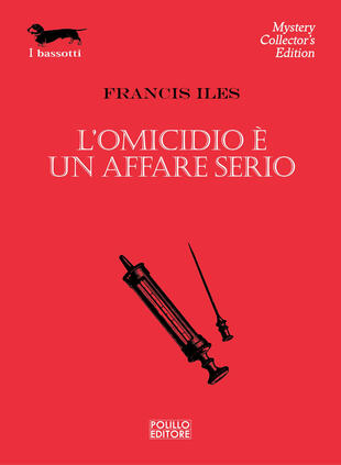 copertina L' omicidio è un affare serio