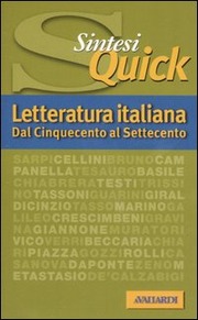 Letteratura italiana 2. Dal Cinquecento al Settecento
