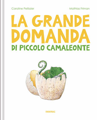 copertina La grande domanda di piccolo camaleonte