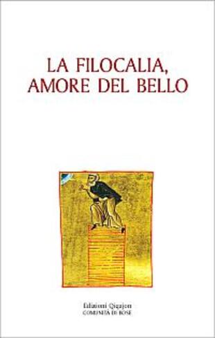 copertina La filocalia, amore del bello