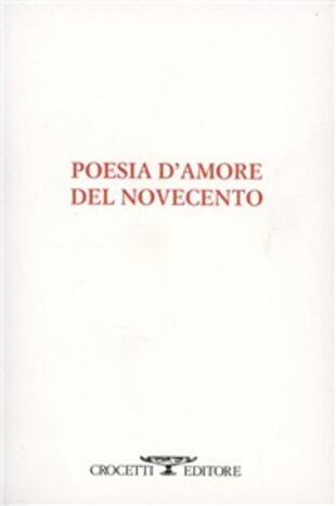 copertina Poesia d'amore del Novecento