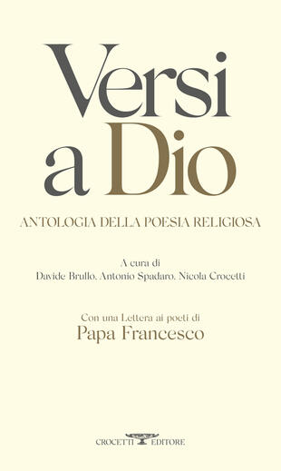 copertina Versi a Dio. Antologia della poesia religiosa